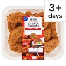 Tesco Breaded Chicken Goujons 540g