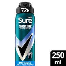 Sure Men Invisible Ice Fresh 72h Nonstop Protection Antiperspirant Deodorant 250ml