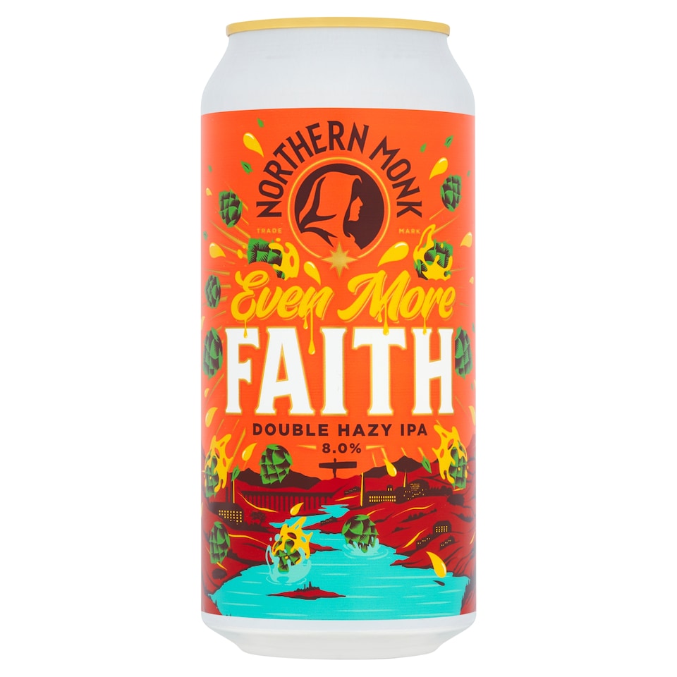 Northern Monk Even More Faith Double Hazy IPA 440ml