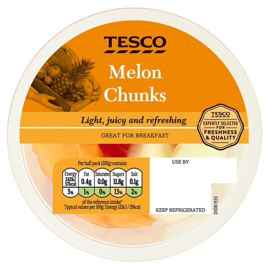 Tesco Melon Chunks 400G Tesco Groceries