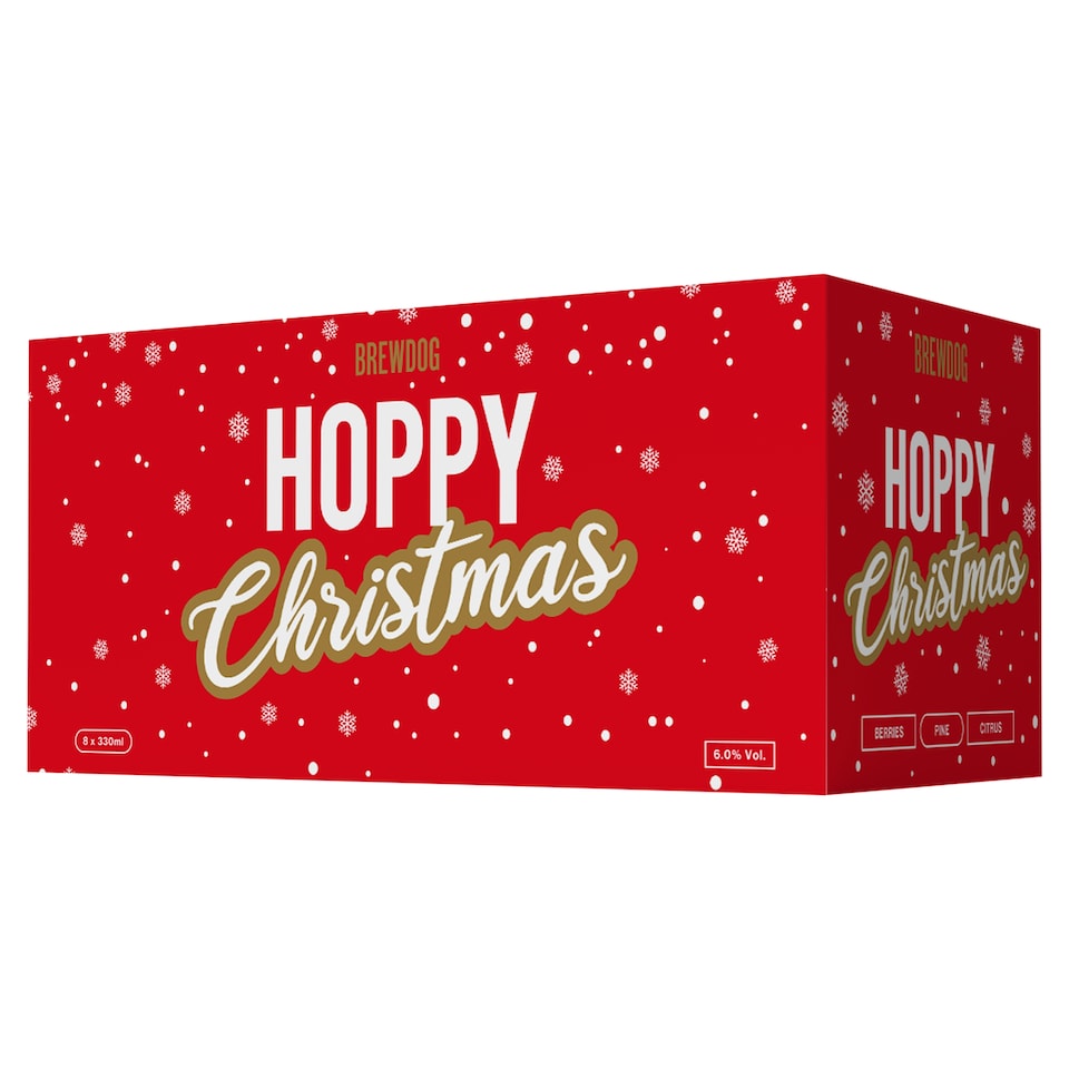 BrewDog Hoppy Christmas Festive IPA 8 x 330ml