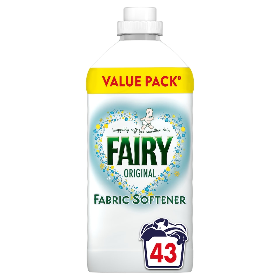 image 1 of Fairy Fabric Conditioner Original 43 Washes 1.419L