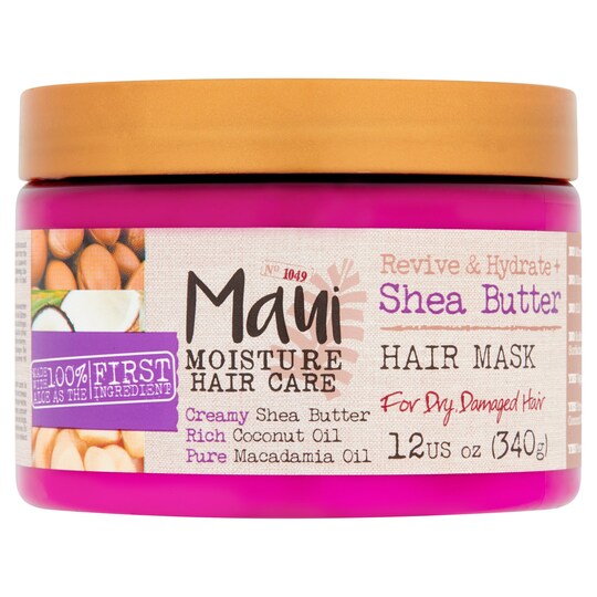 Maui Moisture Shea Butter Hair Mask 340G Tesco Groceries