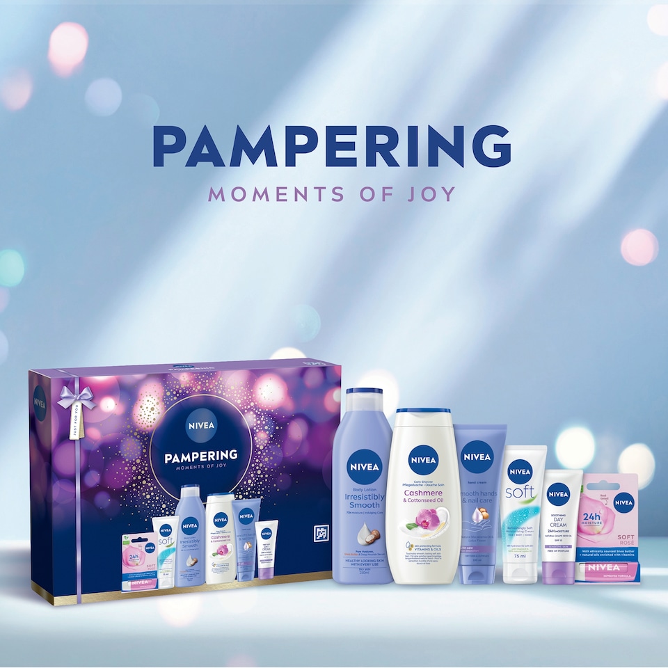 image 1 of NIVEA Pampering Moments of Joy Skincare Gift Set