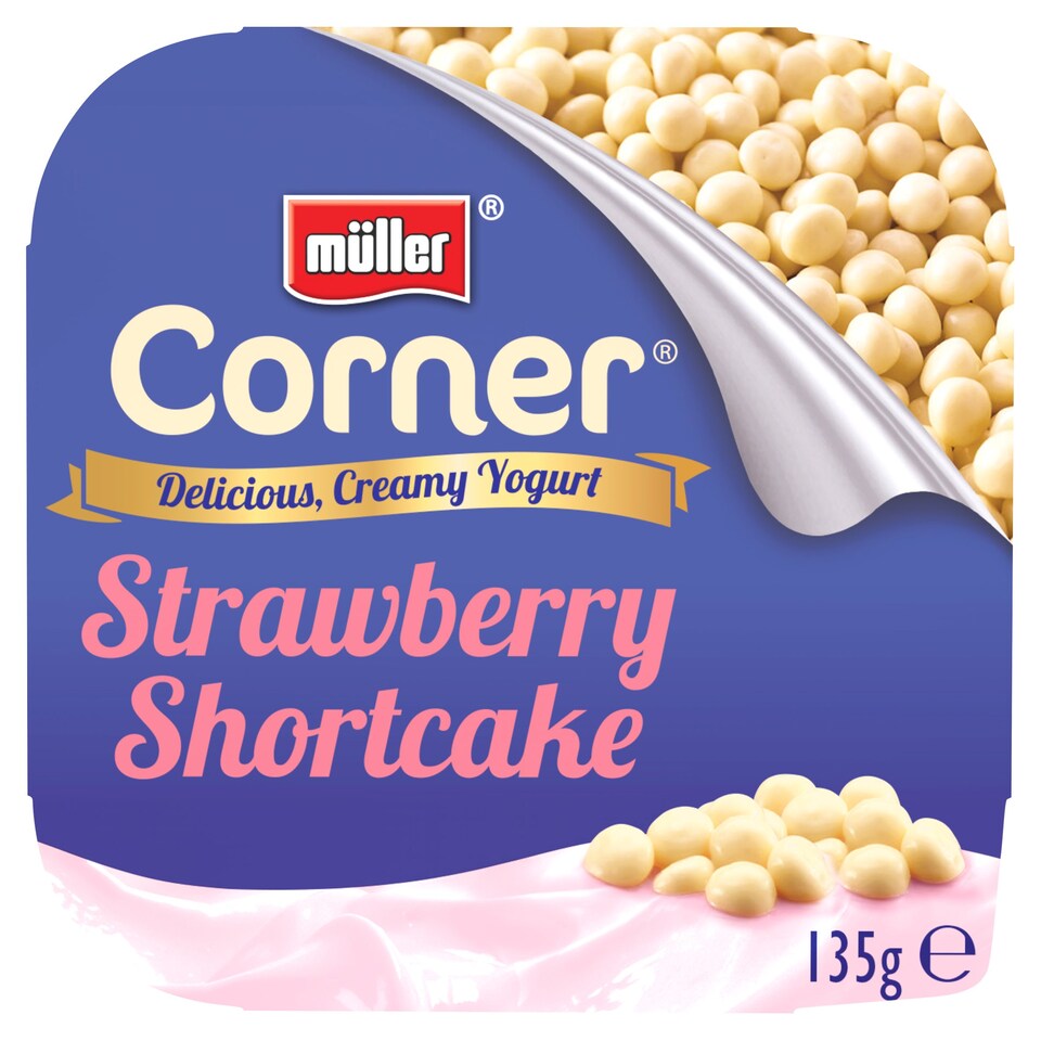Muller Crunch Corner Strawberry Shortcakes 135G