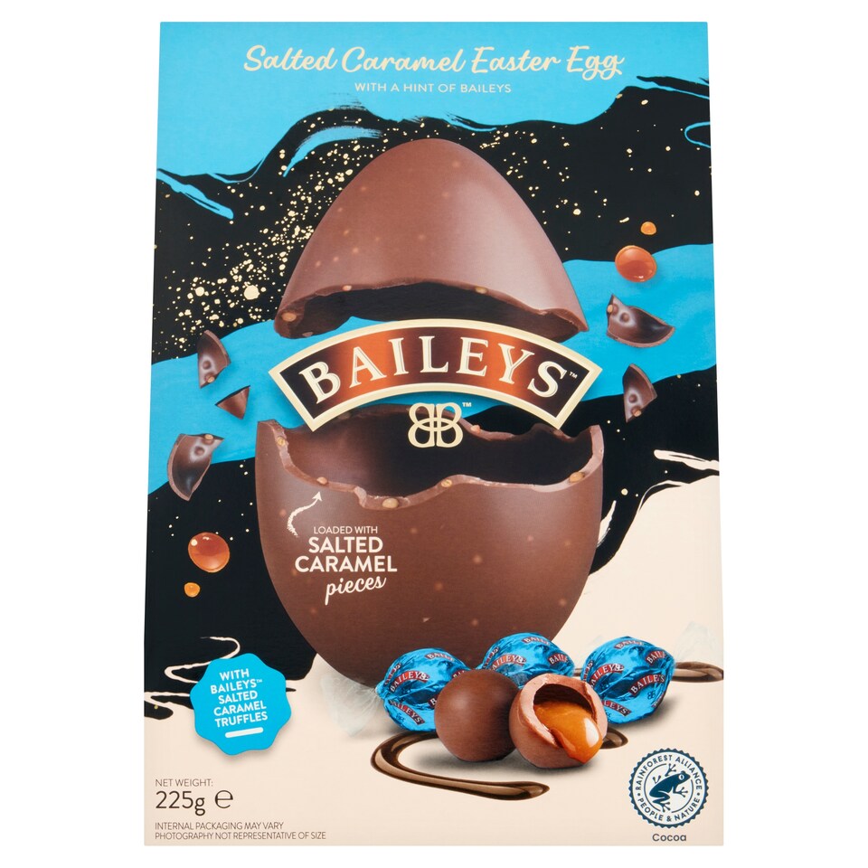 Baileys Salted Caramel Milk Chocolate Easter Egg 225G