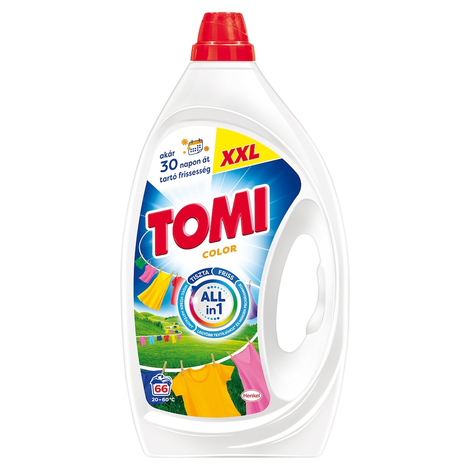 Tomi Color Liquid Detergent for Colored Clothes 66 Washes 2,97 l