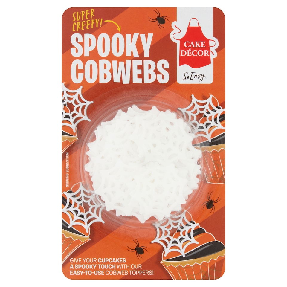 Cake Decor Spooky Cobwebs 4G