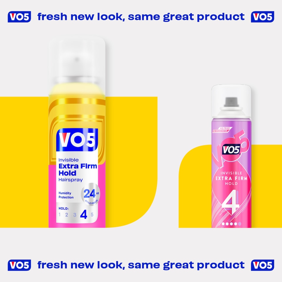 image 1 of Vo5 Extra Firm Hold Hair Spray 400Ml