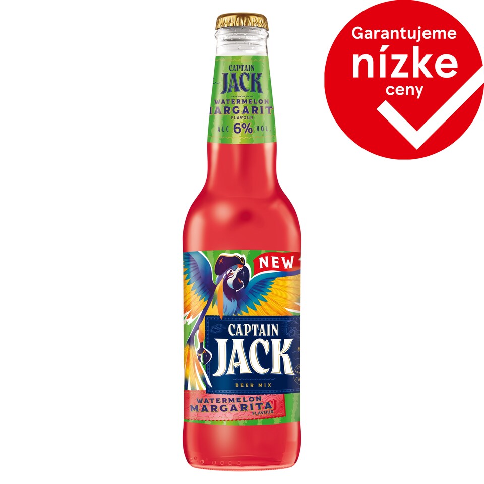 Captain Jack Watermelon Margarita Flavour 330 ml