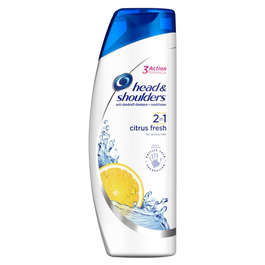 Head And Shoulders 2 In 1 Citrus Fresh Shampoo Conditioner 225Ml