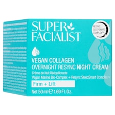Super Facialist Vegan Collagen Overnight Resync Night Cream 50ml