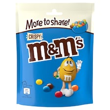 M&M's Crispy Milk Chocolate Bag 213g