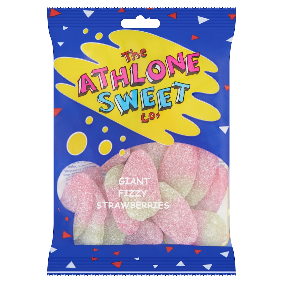 Athlone Sweets Giant Strawberis 175G