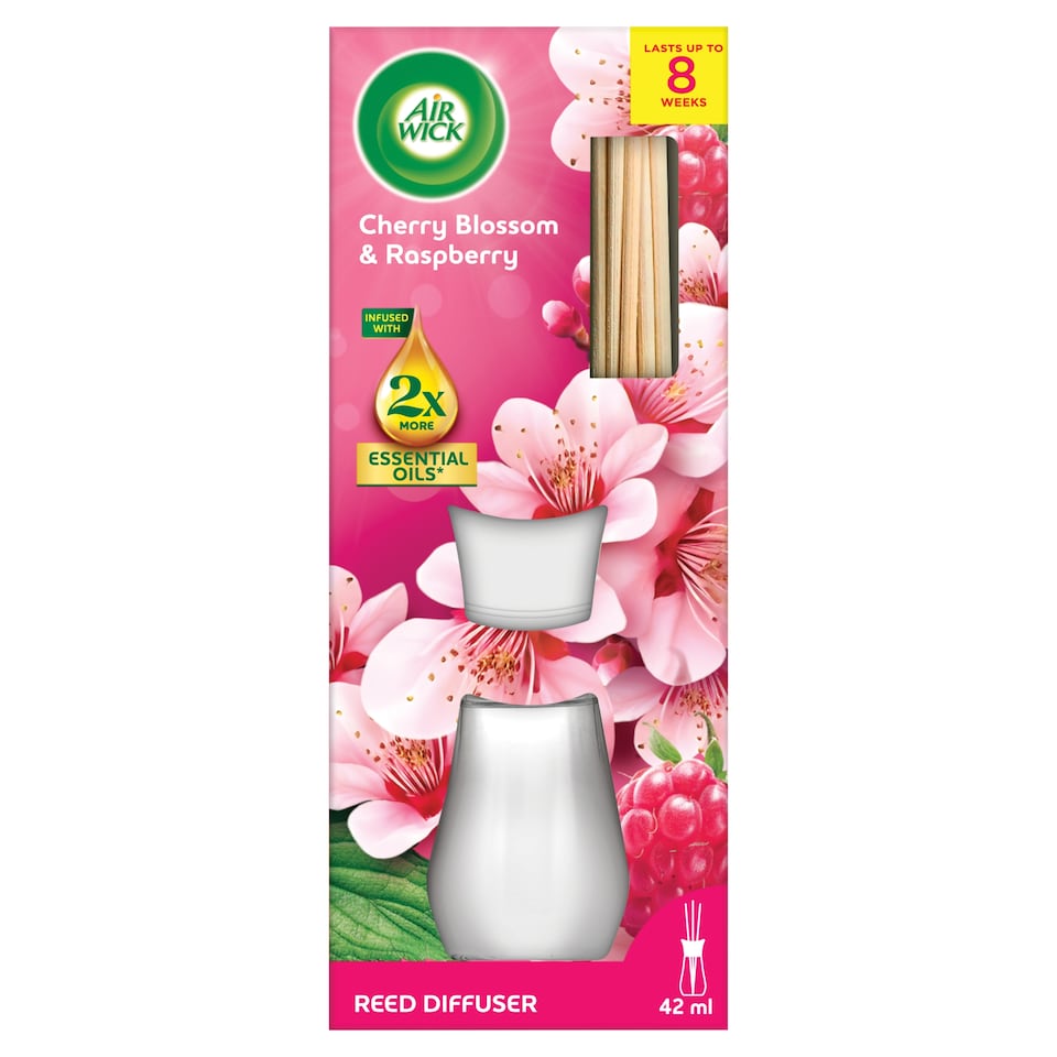 Air Wick Reed Diffuser Cherry Blossom & Raspberry 42 ml