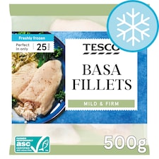 Tesco Basa Fillets 500G
