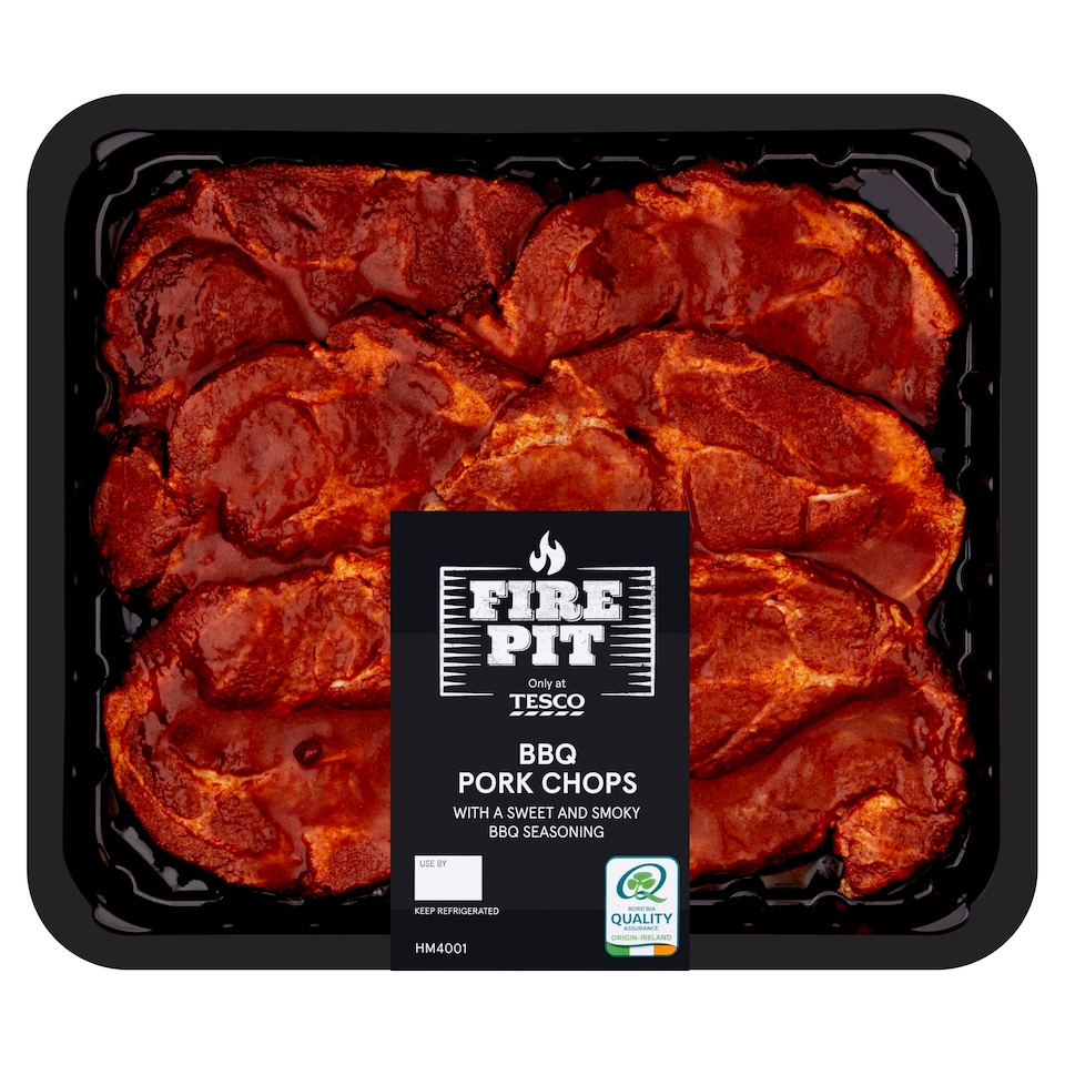 Tesco Fire Pit Bbq Pork Chops 825G
