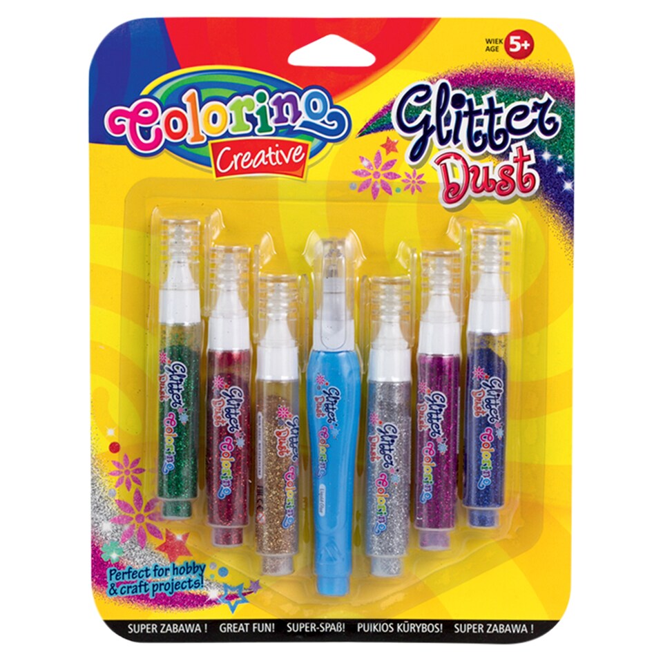 Colorino Creative csillámpor szett