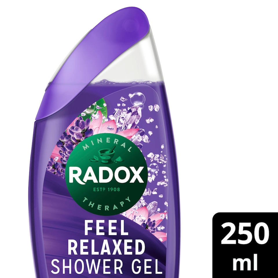image 1 of Radox Feel Relaxed Shower Gel 250Ml