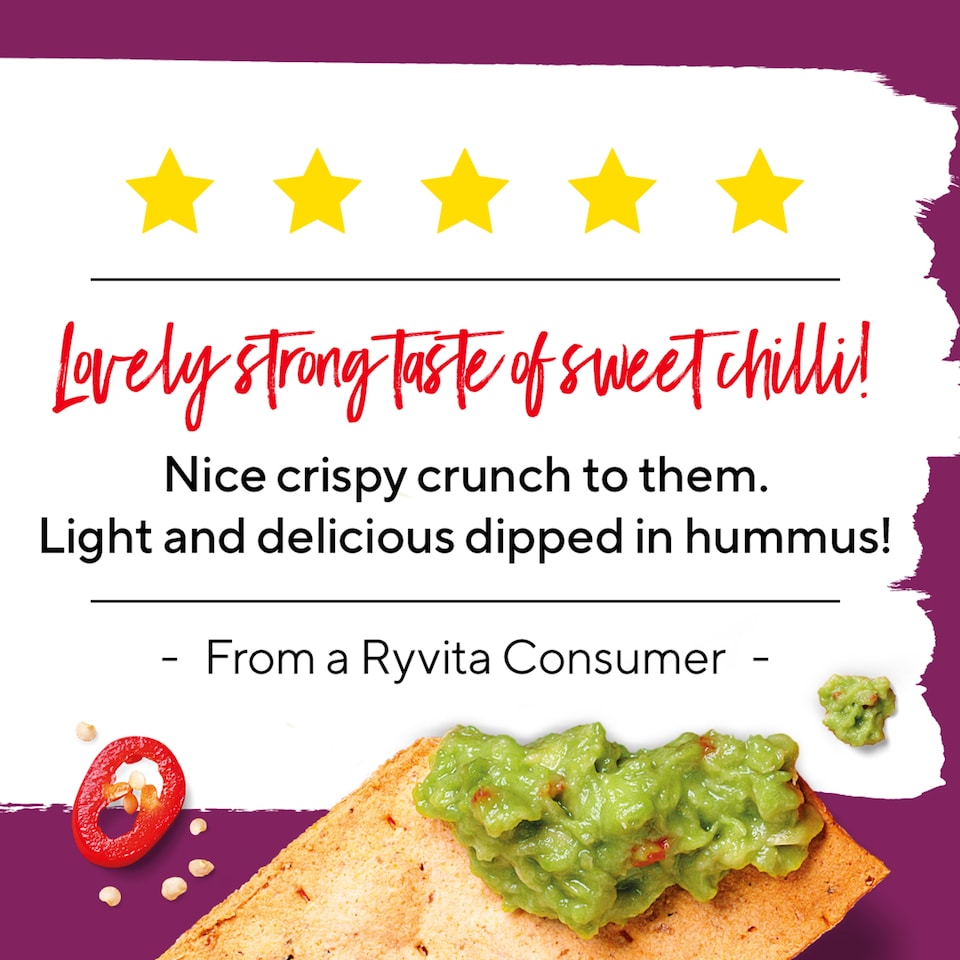 image 1 of Ryvita Thins Sweet Chilli 125G