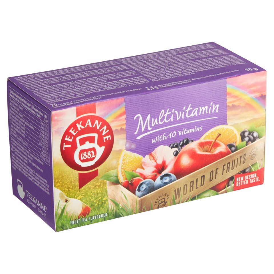 Teekanne World of Fruits Multivitamin ovocno-bylinný čaj 20 x 2,5g (50g)