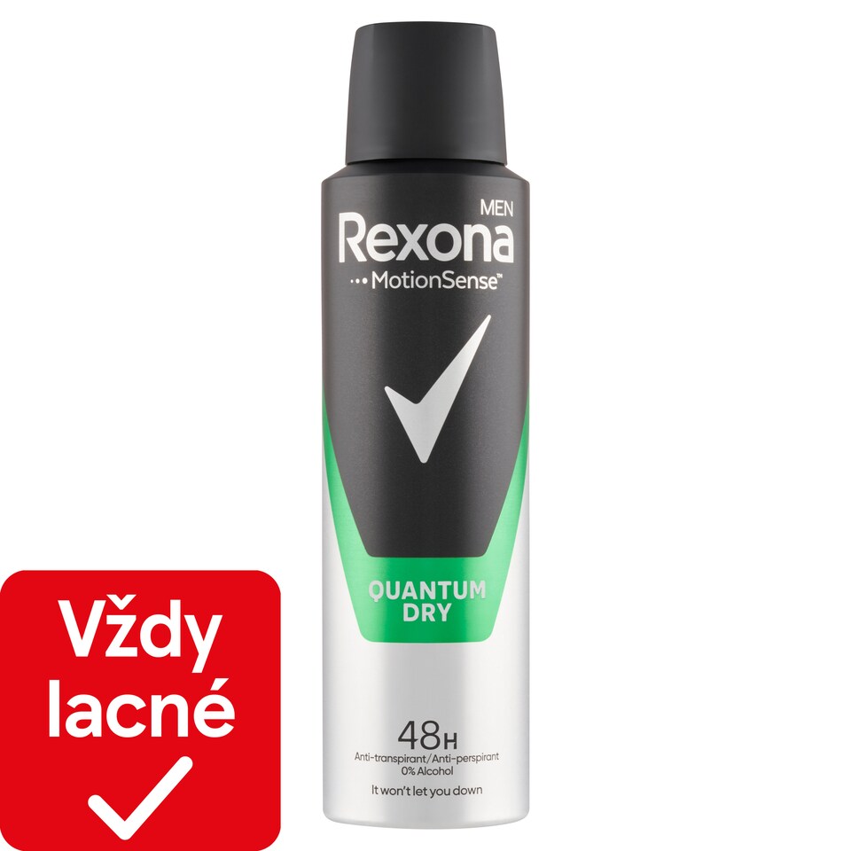 obrázok 1 z Rexona Men Quantum antiperspirant dezodorant sprej pre mužov 150 ml
