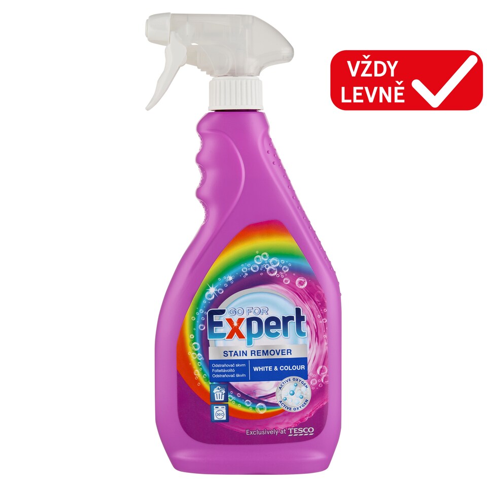 Go for Expert White & Colour odstraňovač skvrn 500ml