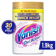 Vanish Oxi Action Crystal White Powder 1.9kg 