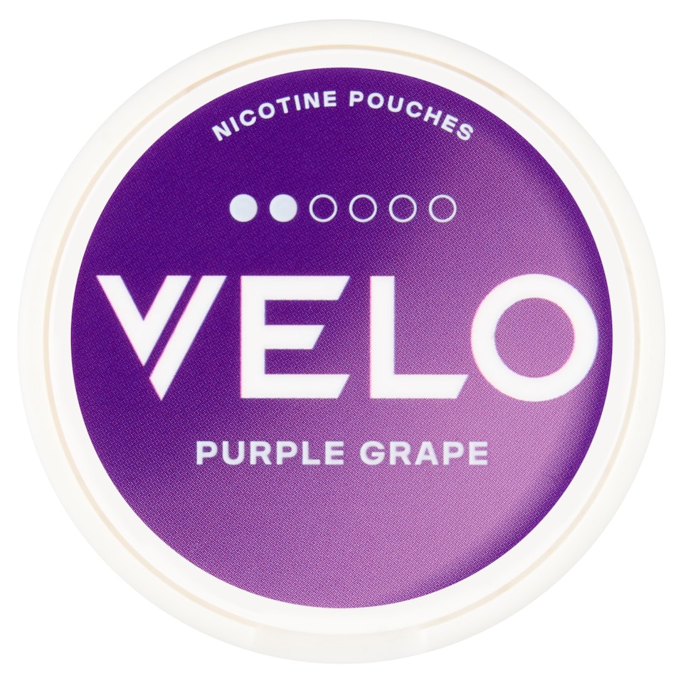 Velo Purple Grape 6mg Nicotine Pouches 15 Pack 6.3g