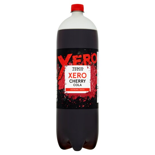 Tesco Xero Cola Cherry 2 Litre Tesco Groceries
