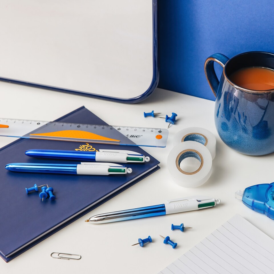 image 1 of Bic 4 Colour Shine 3 Pack