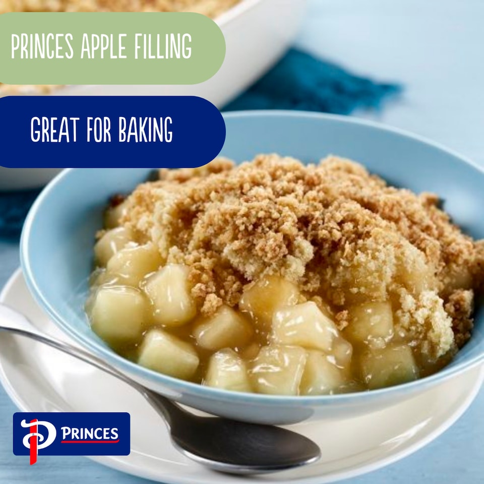 image 1 of Princes Apple Fruit Filling 395G
