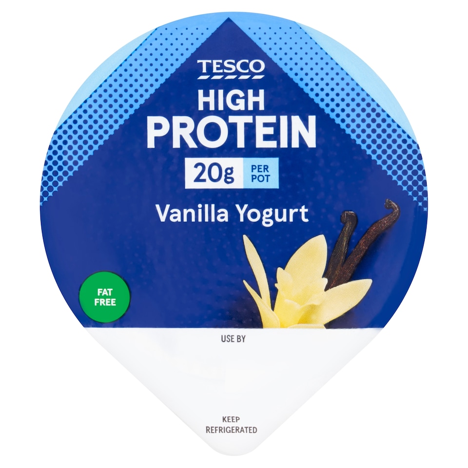 Tesco High Protein Vanilla Yogurt 207g