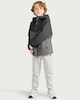 image 3 of F&F Boys Hooded Shower Resistant Raincoat in Grey