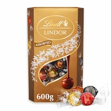 Lindt Lindor Assorted Chocolate Truffles 600G