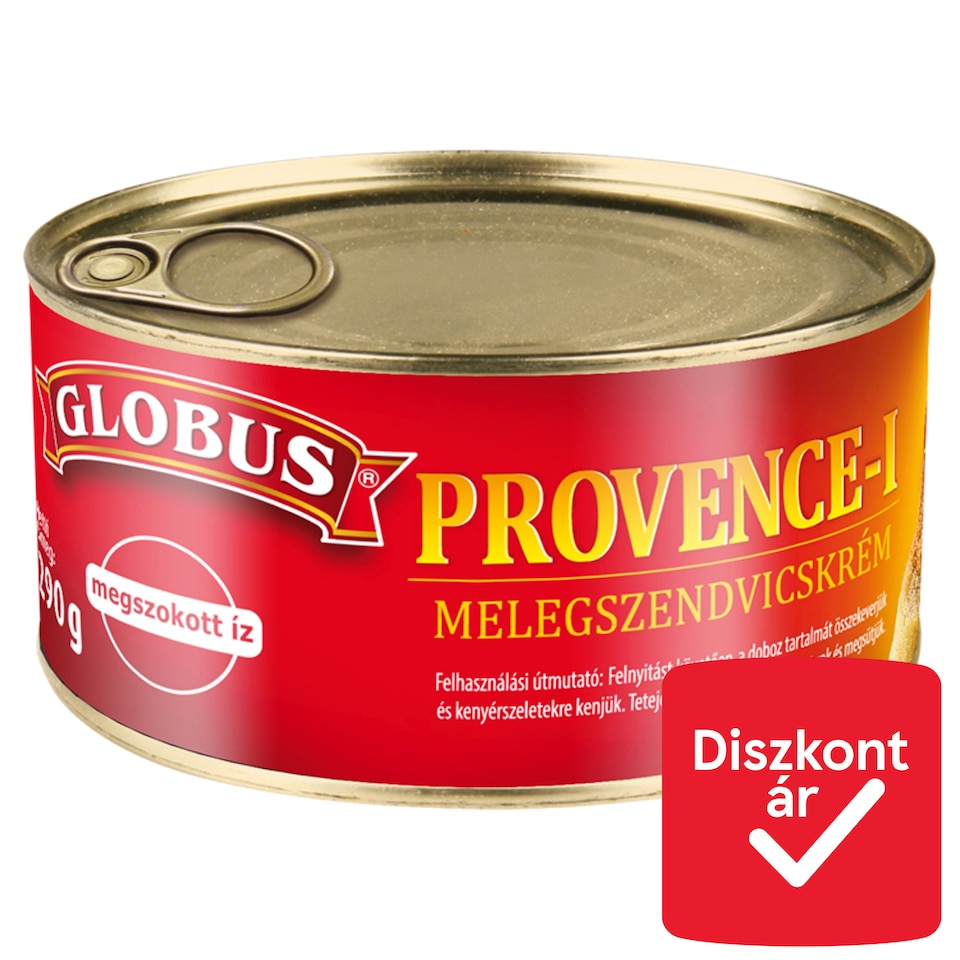 Globus provence-i melegszendvicskrém 290 g
