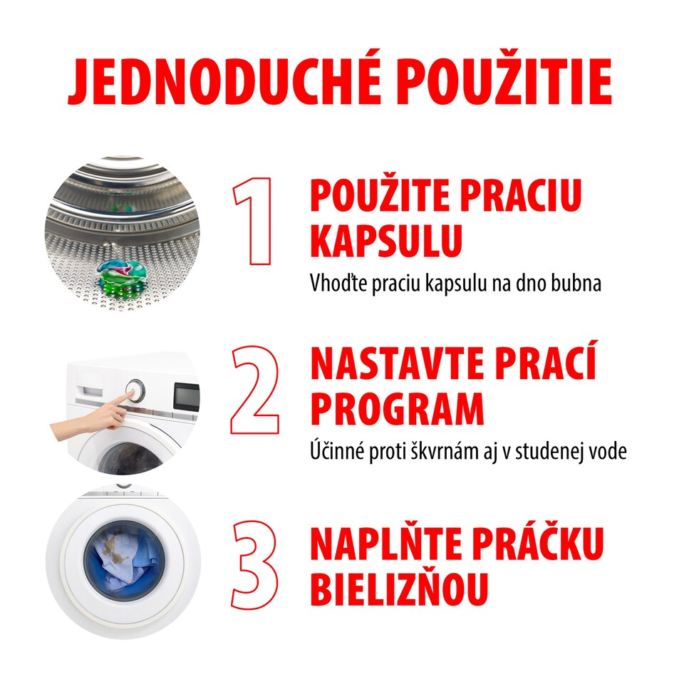 obrázok 1 z Persil Discs 4in1 Expert Stain Removal dávkovaný prací prostriedok 11 praní 187 g