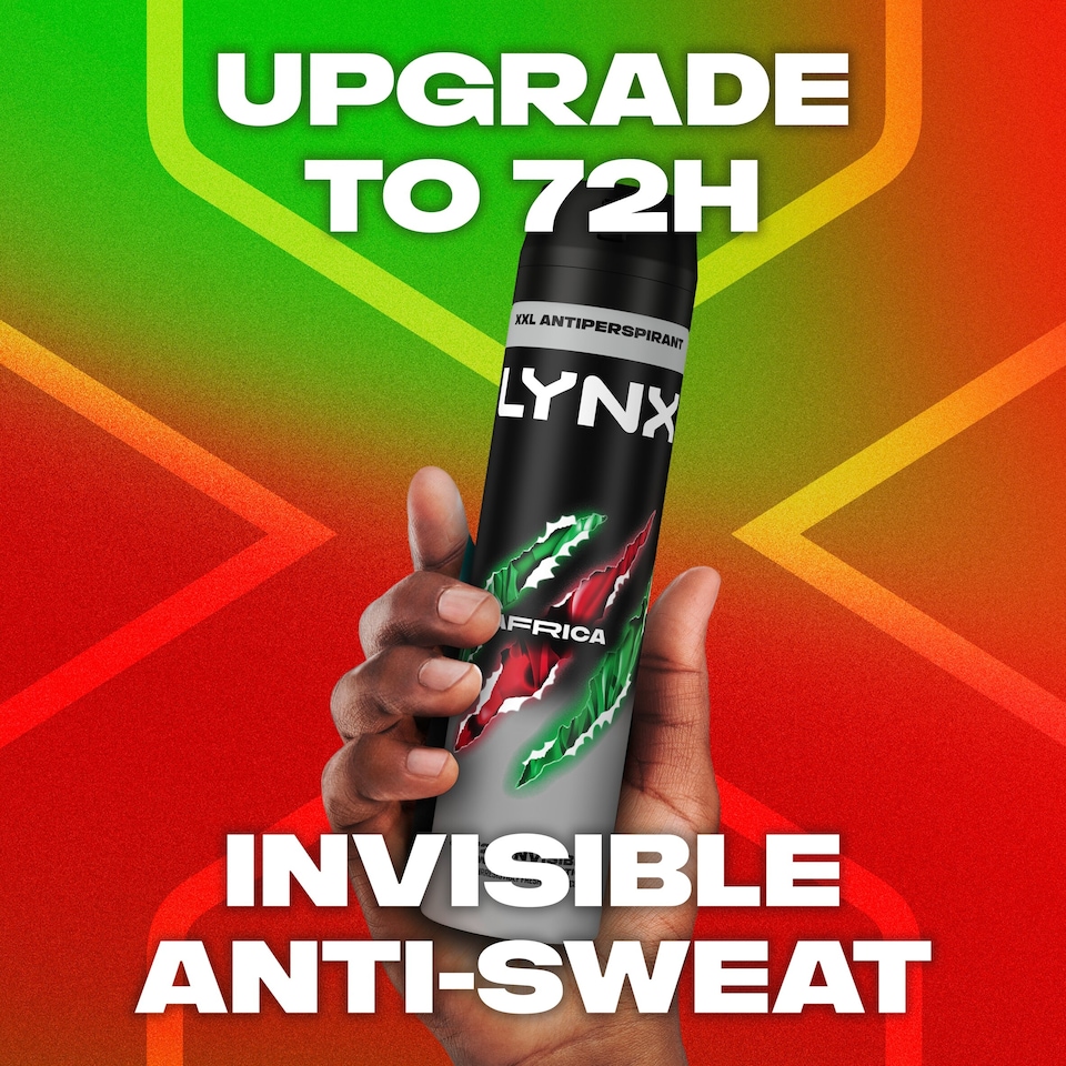 image 1 of Lynx Africa 72h Antiperspirant Deodorant for Men 250ml