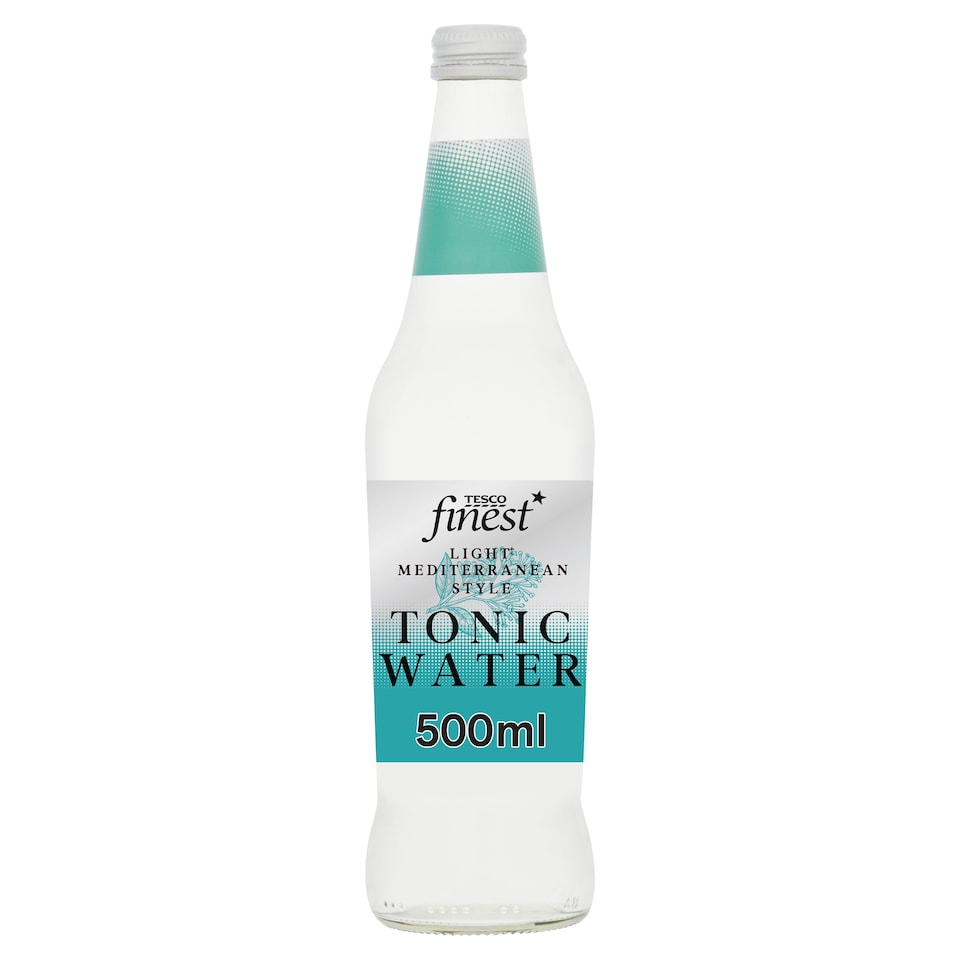 Tesco Finest Light Mediterranean Style Tonic Water 500ml