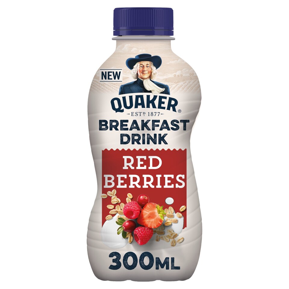 Quaker Red Brys Breakfast Smoothie 300ml