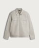 image 4 of The F&F Edit Cotton Rich Pocket Detail Shacket in Stone