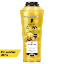 Schwarzkopf Gliss Oil Nutritive Vyživujúci šampón 400 ml