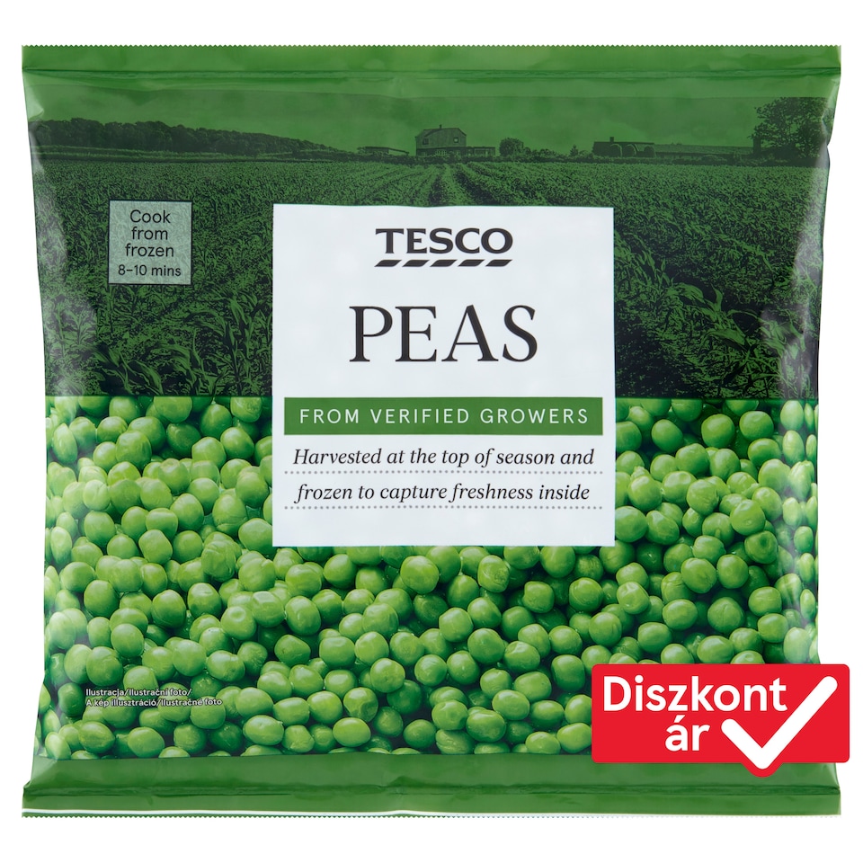 Tesco Quick-Frozen Peas 450 g