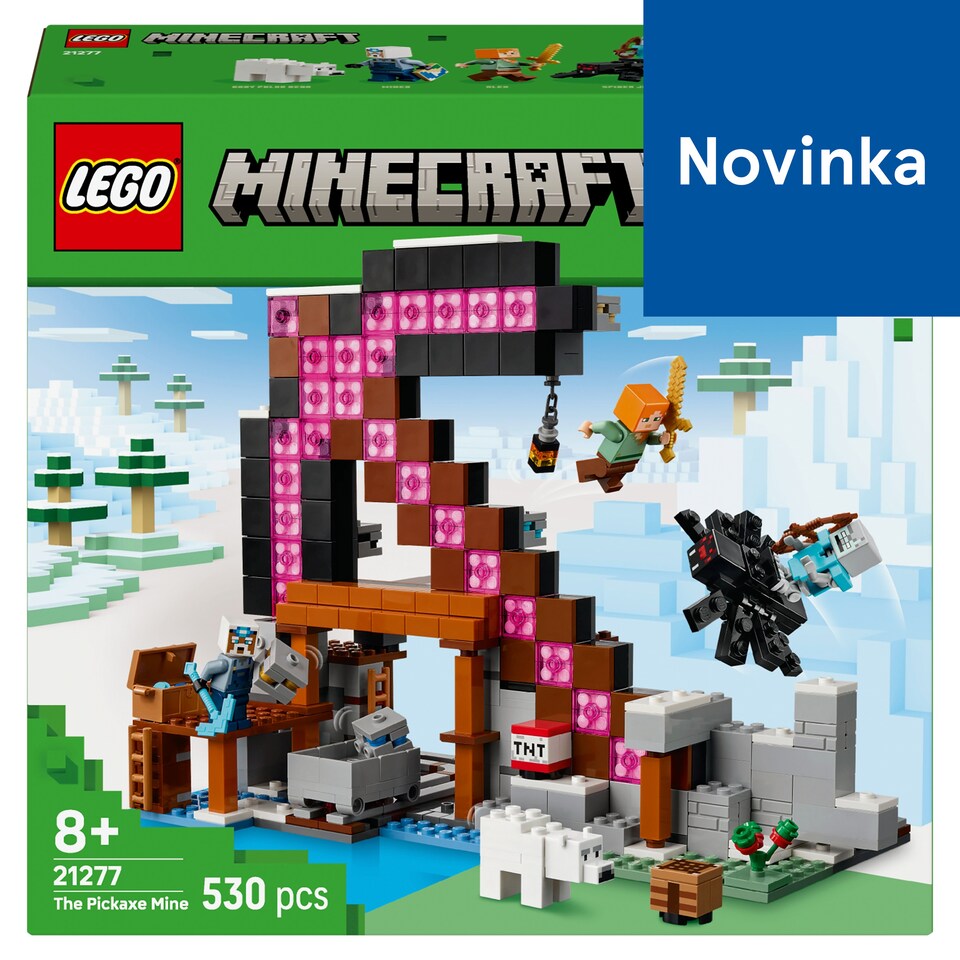 image 1 of LEGO Minecraft 21277 The Pickaxe Mine