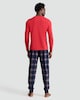 image 3 of Arsenal 2-Piece Top and Fleece Bottoms Pyjamas Set  in Red