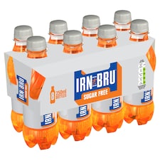 Irn-Bru Sugar Free Soft Drink 8 x 250ml
