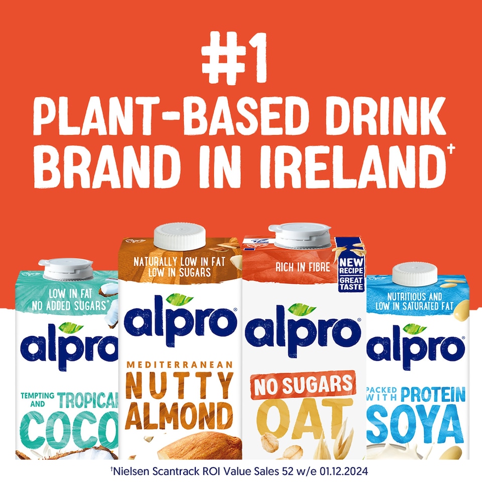 image 1 of Alpro Oat No Sugar Long Life Dairy Free Drink 1L