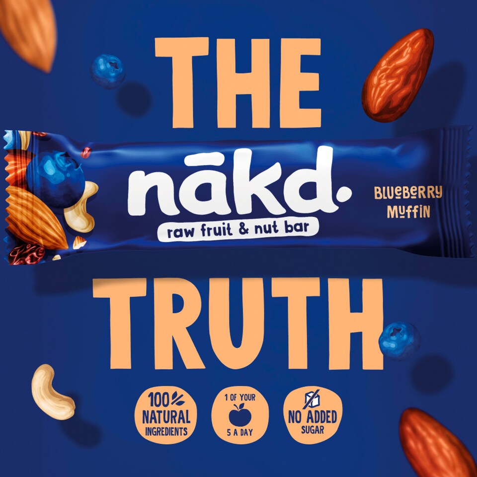 image 1 of Nakd Big Bar Raw Fruit & Nut Bar - Cocoa Orange 45g