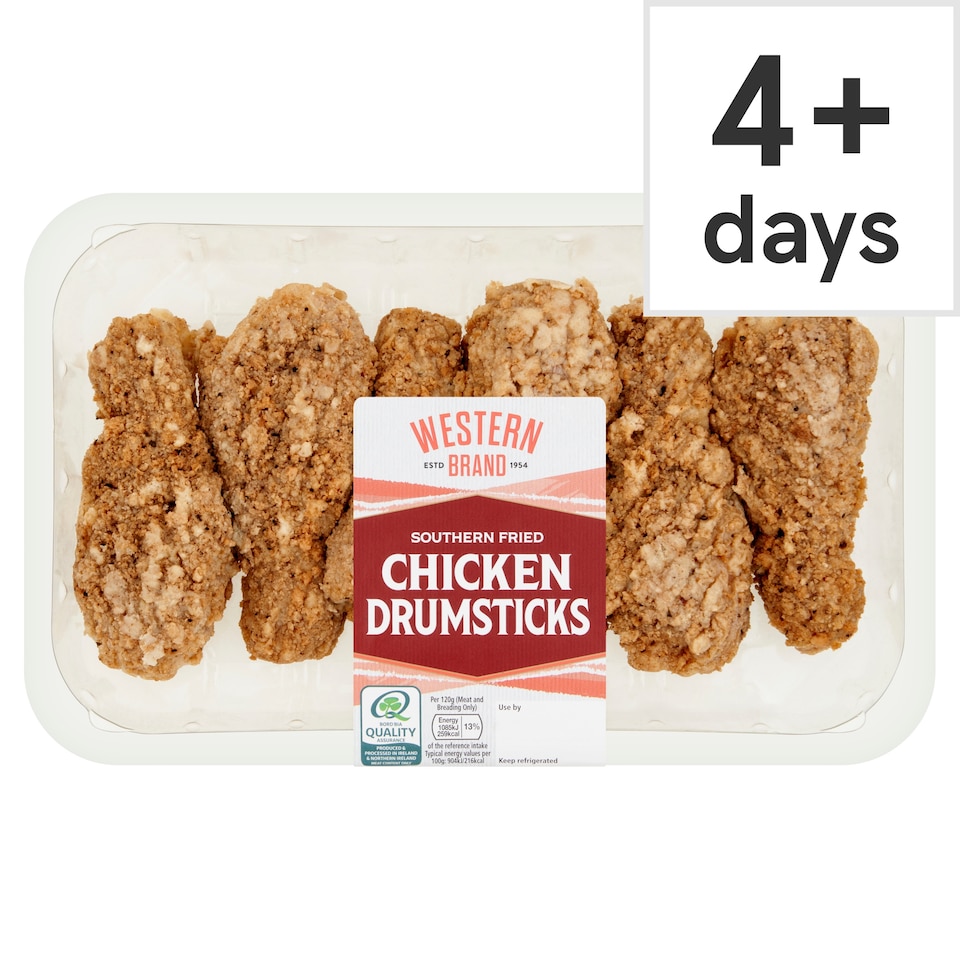 Western Brand Southern Fried Chicken Drumsticks 600g 
