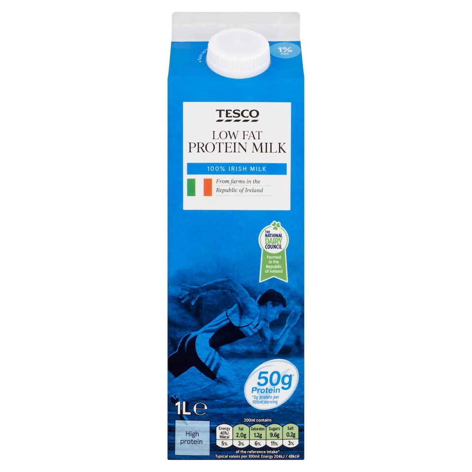 Tesco Fresh Protein Milk 1Lt